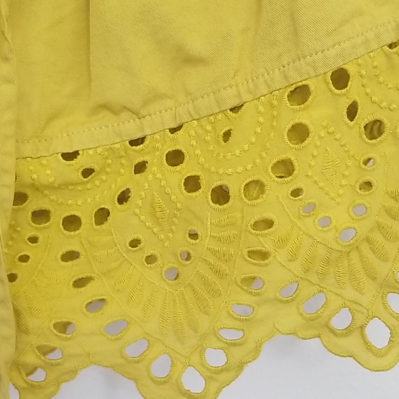 Madewell Balcony Eyelet Off The Shoulder Top Small - Picture 4 of 7